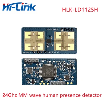 1pcs HLK-LD1125H 24Ghz MM vlna ľudských detekcie prítomnosti radarový snímač modul dýchanie indukčné škály detektor