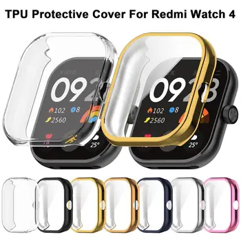 1Pcs Mäkké TPU Nahradenie Prípade Ochranný plášť Pre Redmi Sledovať Úplné Pokrytie Screen Protector Smart Watchband Príslušenstvo