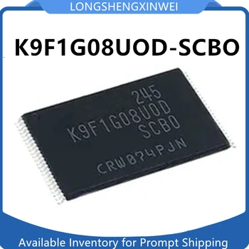 1PCS Nový, Originálny K9F1G08UOD-SCBO K9F1G08U0D-SCB0 Flash Pamäť TSOP48 Čip