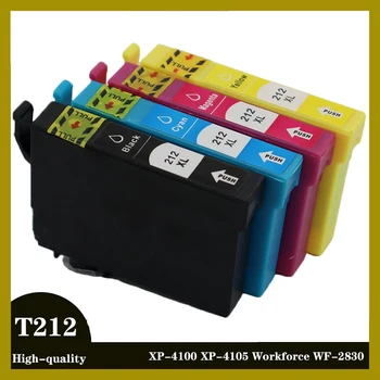 212 212XL Repasované Ink Cartridge pre Epson T212XL T212 na Použitie s Expression XP-4100 XP-4105 Workforce WF-2830 WF-2850