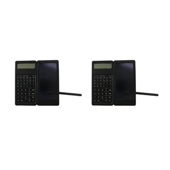 2X Kalkulačky,Elektronické Pracovňa Kalkulačka S Vymazateľné Písanie Rada,LCD Displej Ploche Kalkulačka Pre Office