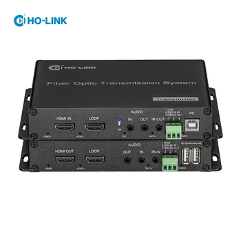 4K*2K HDMI Optický Exender s KVM Audio, RS232 Optický Vysielač 10KM LC HDMI Optický Konvertor