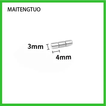 50-2000PCS Malé Okrúhle s permanentným Magnetom N35 Disk Neodýmu Magnet 3x4mm Silné Magnetické Magnet Silný Magnet na Chladničku