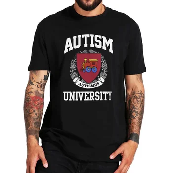 Autizmus Univerzita Autismus T Shirt Zábavné Autistické Intreovert Humor Darček Grafické T-shirt 100% Bavlny, Mäkké Unisex Tričko Topy EÚ Veľkosť