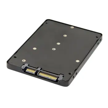 CY Xiwai B+M Tlačidlo Zásuvka 2 M. 2 NGFF (SATA) SSD 2,5 SATA Karty Adaptéra Adaptér s Black