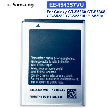 EB454357VU Batérie Pre Samsung Galaxy Y Duos GT-S5360 samsung GT-S5368 GT-S5380 GT-S5380D Wave Y S5300,