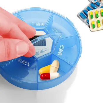 Elektronické Smart Pilulku Box Načasovanie Pilulku Box Prenosný Medicíny Dávkovanie Organizér Nový Štýl Smart Pilulku Krabice Pre Potravinársky