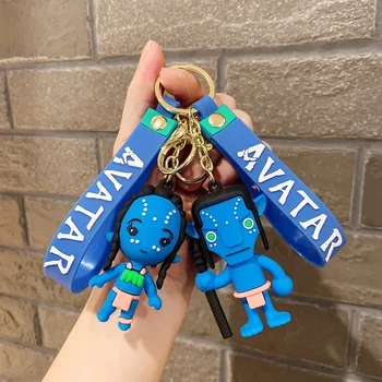 Film Avatar Keychains Anime Silikónové Prívesok Keyring Auto Batoh Prívesok Na Príslušenstvo Vianočný Darček Šperky