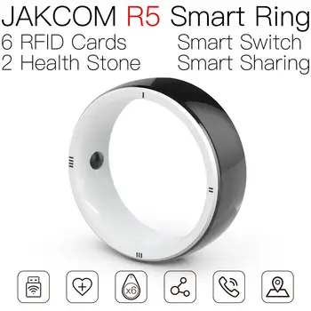 JAKCOM R5 Smart Krúžok lepšie ako kovové karty uhf rfid odpadkovom koši tag zvonček hardvéru mosadz kvet magnetický kľúč carte logo