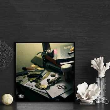Kendrick Lamar Časti.80 Hudba Obal Plagát Plátno Art Print Domova Nástenné Maľby ( Bez Rámu )