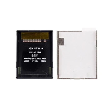 Kombinovaný Converter Krytu M. 2 NGFF B kľúč & mSATA SSD na Adaptér Prípade Krytu Výmena ABS Materiál Rámu