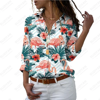 Letné nové dámske tričko Firebird Rastliny 3D Vytlačené dámske Tričko Prázdninový Voľný Štýl Žien Košele Módne dámske Tričko