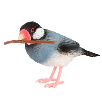 Mini Vták Dekor Divoký Vták Tvarované Tabuľka Záhrade Stojí Dekoroch Krytý Atraktívne Figúrky Kompaktná Voľne Žijúcich Vtákov, Číselné Údaje Pre Spálne