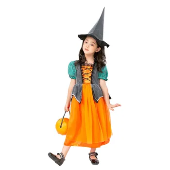 MODX Kostýmy, detské Kostýmy Halloween Cosplay Party Krátky Rukáv Šaty Deti Oblečenie Dievčatá детская одежда Платья 2023