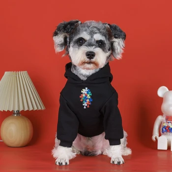 Móda, Psie Oblečenie Mikiny Psa Jeseň Zimné Svetre Internet Celebrity Teddy Pomeranian Frise Schneider Mačky, Pet Oblečenie