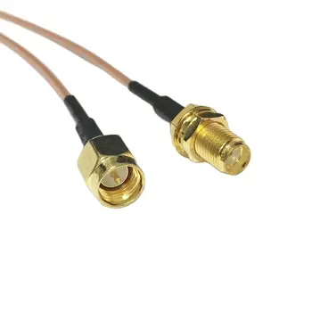 Nový Modem Koaxiálny Kábel SMA Samec Konektor Prepínač SMA Female Jack Matica Konektor RG178 Pigtail 15 CM 6