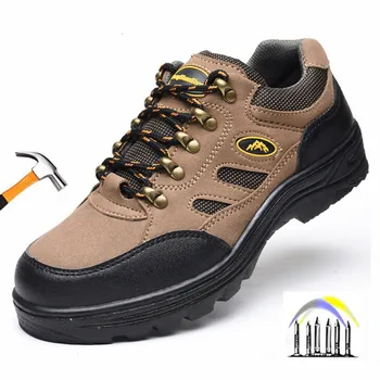 pracovná obuv pre mužov Bezpečnosti Práce Tenisky Ochranná obuv pracovné Topánky steel toe proti prepichnutiu bezpečnostná obuv pre mužov práce