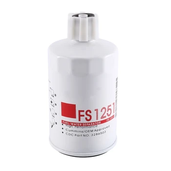 Pre FS1251 Cummins Fleetguard Palivový Filter/Voda Oddeľovač Náhradné Príslušenstvo