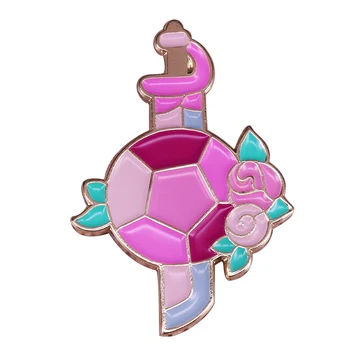 Steven vesmíru klopě pin Rose je meč a štít brošňa pastel crystal drahokamy moc odznak krásne quartz dekor