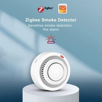 Tuya Fialová Bee WiFi Smart Home Podpory APP, Pripojenie Oheň, Dym Zvuk Zmes Detektor Domácej Automatizácie Bezpečnosti Detektor