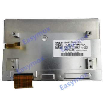 TX18D34VM0FAA 2129489 7 palcový TFT LCD Displej Pre Auto Multimediálne Navigáciu Satalite GPS Obrazovku Repairment