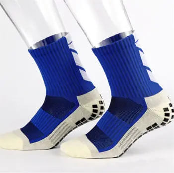 Unisex Športové Grip Ponožky Dlhé Ponožky Teplé Futbal, Basketbal Športové Dávkovanie Proti Sklzu Bavlnené Ponožky