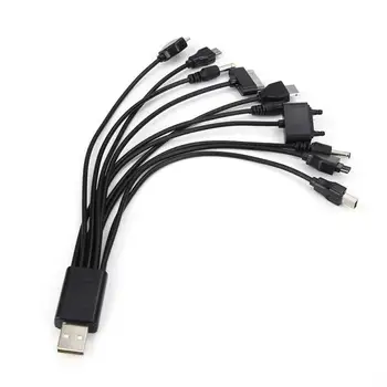 V 1 USB Dátový Kábel na Prenos údajov Multifunkčné Univerzálny Multi Pin Kábel Dátový kábel Na KG90 Adaptér Pre Telefón, Tabliet