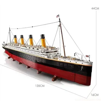 V parku Teraz - 99023 Kompatibilné 10294 Titanic Veľké Výletné Lode Lode Steamship Tehly Stavebné Bloky pre Deti HOBBY Hračky