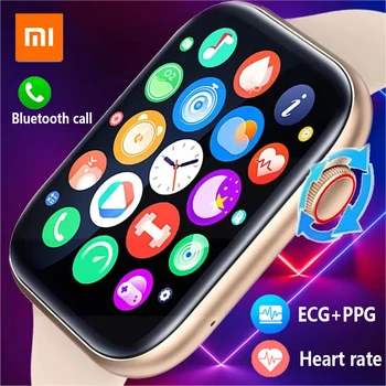 Xiao Mijia Ženy Bluetooth Hovor Smartwatch Mužov Vonkajšie Športové Fitness Náramok EKG+PPG Srdcovej frekvencie Monitorovania Zdravia SmartWatch