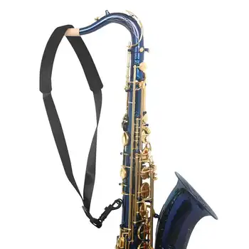 YOUZI Saxofón Krk Nylonového Popruhu S Hákom Nastaviteľné Spojenie Pracky Pre Alto Tenor Saxofón Klarinet